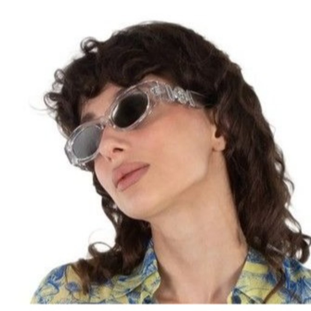 New Versace Ve4480u 148/30 Sunglasses Transparent Women Eyewear Mod 4480u 148/30